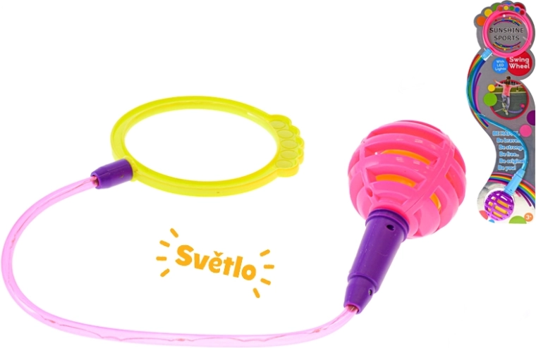 Jucărie săritoare luminoasă Hip Hop 80 cm pentru copii