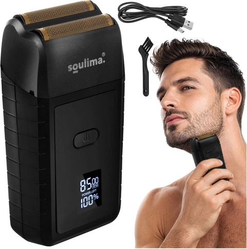 Folie dublă și 2 lame pentru o bărbierire extra fină