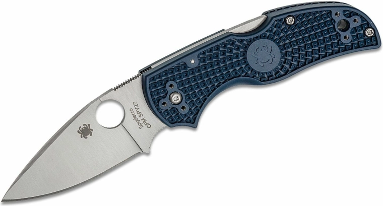 Cuțit pliabil Spyderco Native 5 Lightweight CPM SPY27, albastru