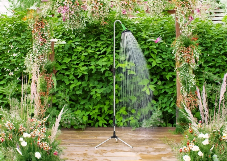 Construcție stabilă pe trepied