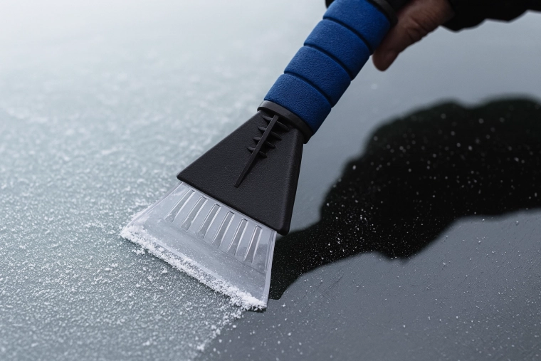 Acțiune dublă pentru gheață și polei