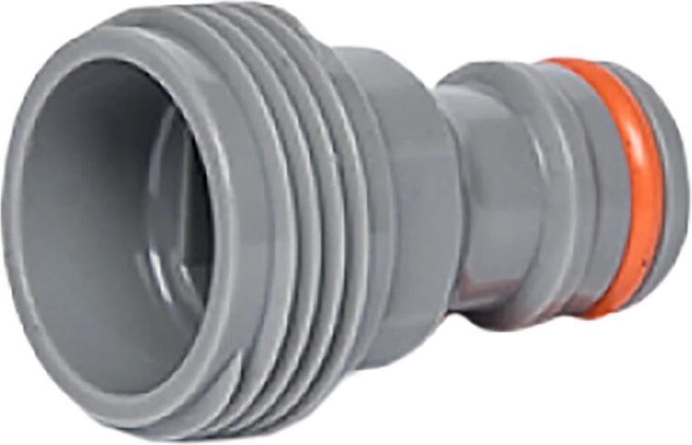 Adaptor din plastic cu filet exterior 3/4" WHITE LINE