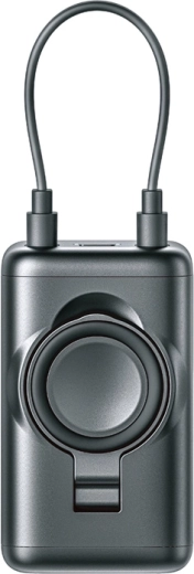 Joyroom power bank 5000 mAh cu încărcare pentru Apple Watch, neagră