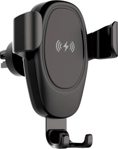 Setty IUS-01 suport auto inductiv pentru telefon, negru