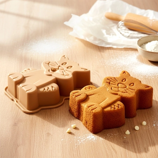 Formă 3D de efect în formă de pisică