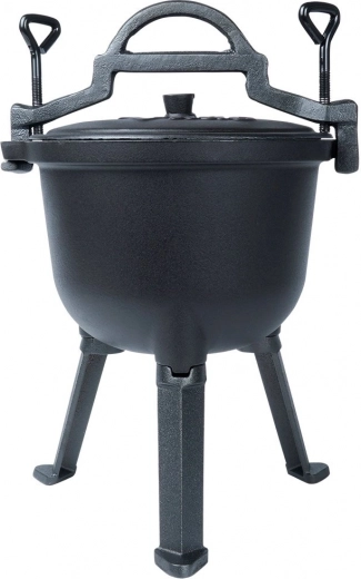 Trepied stabil pentru gătit sigur la foc