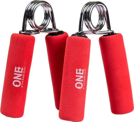 Expander de prindere ONE FITNESS cu mânere din spumă, 2 buc