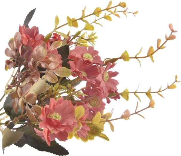 Floare artificială decorativă UH roz 33 cm
