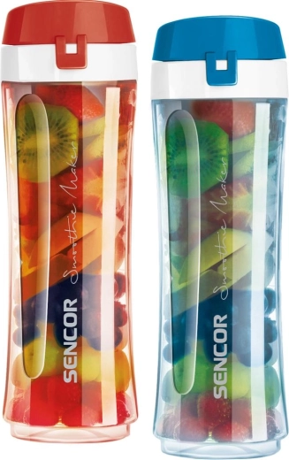 Sticlă de rezervă pentru smoothie Sencor, 0,6 l, cu capac pentru transport - 1 bucată