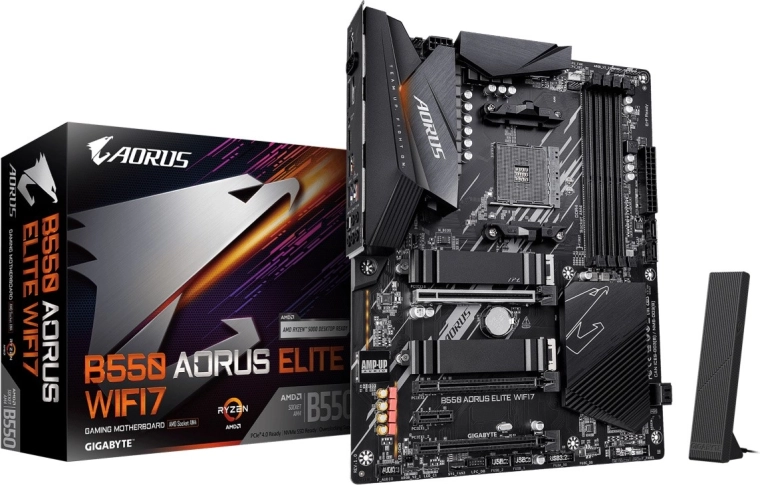Placă de bază Gigabyte B550 AORUS Elite WiFi7