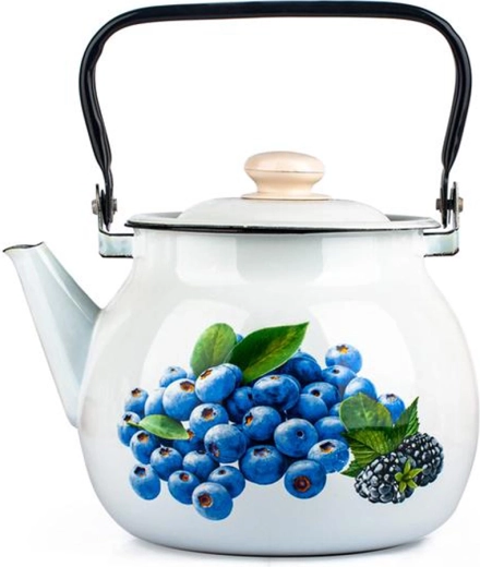 Ceainic emailat cu capac 3,5 l TORO