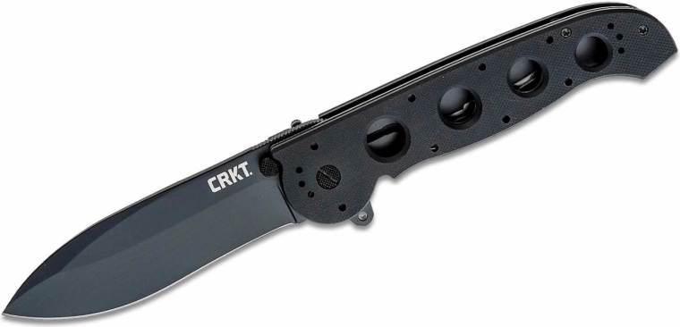 CRKT M21-04G cuțit tactic pliabil negru 9,8 cm, G10