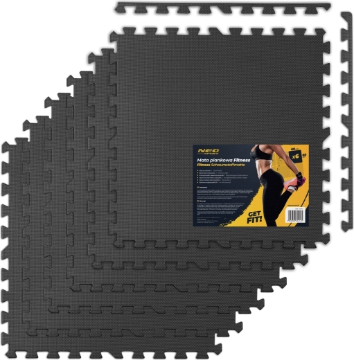 Saltea de fitness din spumă PUZZLE 180 × 120 cm Neo-Sport