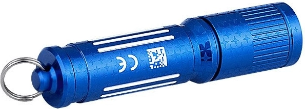 Lanternă de buzunar OLIGHT I3E EOS Stellar Blue pentru chei, 90 lm