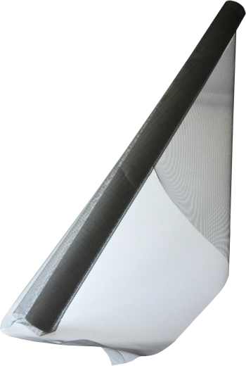 Plasă de insecte pentru fereastră din fibră de sticlă, 1 × 30 m, neagră