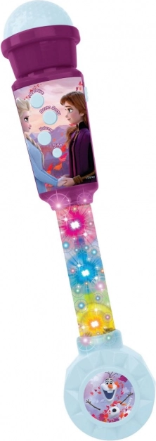 Microfon karaoke luminos pentru copii MIRACULOUS cu melodii și conexiune AUX