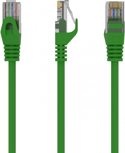 Cablu patch de rețea Cat 6 UTP, 1,5 m, verde
