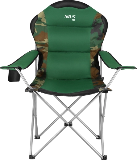 Scaun de camping pliabil NILS Camp camo