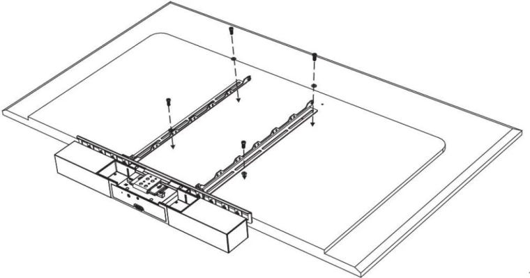 Kit de montare pe monitor VESA Studio USB de la HP Poly