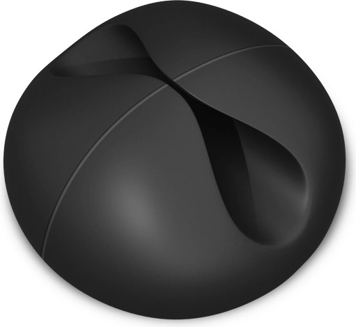 Maxlife organizator pentru cabluri 3×1, negru