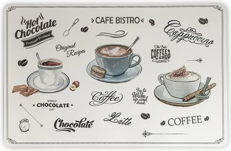 Set de masă din plastic TORO Cafe Bistro 28,5 × 44 cm