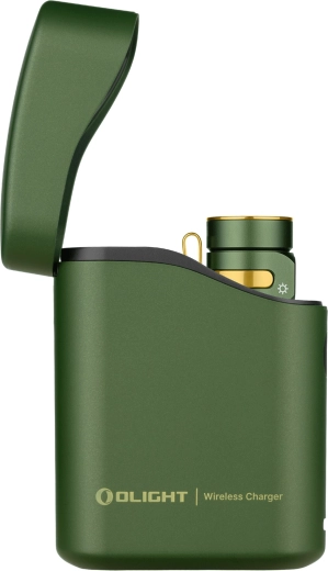 Lanternă Olight Baton 4 Premium Edition OD Green cu husă de încărcare