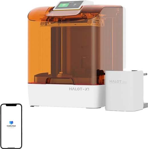 Imprimantă 3D cu rășină Creality HALOT X1 Combo cu alimentare automată