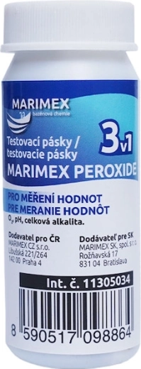 Marimex benzi de testare pentru peroxid 3în1 (25 buc.)