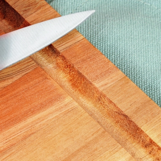 Lemn de salcâm solid, cu fibră naturală