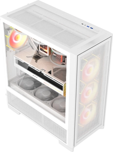 Airflow maxim și suport pentru răcire cu lichid