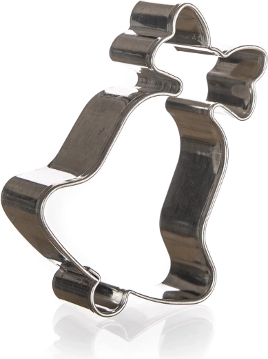 Formă de decupat pentru biscuiți Culinaria clopoțel cu fundă 4,5 × 6 × 1,6 cm