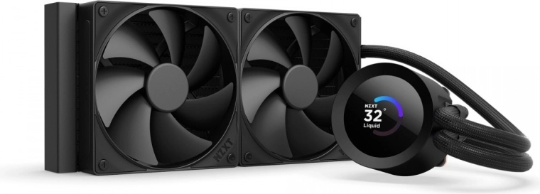 NZXT Kraken plus 240 LCD negru