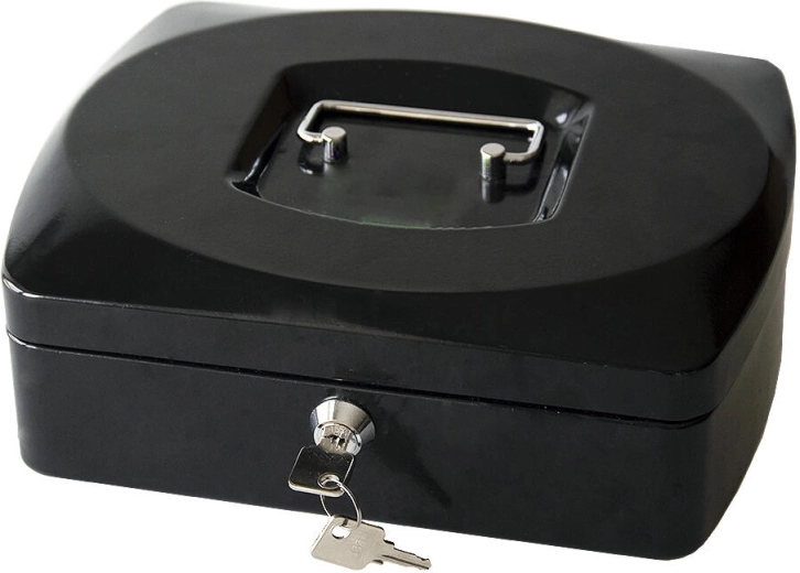 Casetă de bani portabilă 250 × 180 × 90 mm