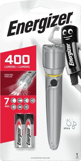Lanternă manuală Energizer Metal Vision HD 2×AA