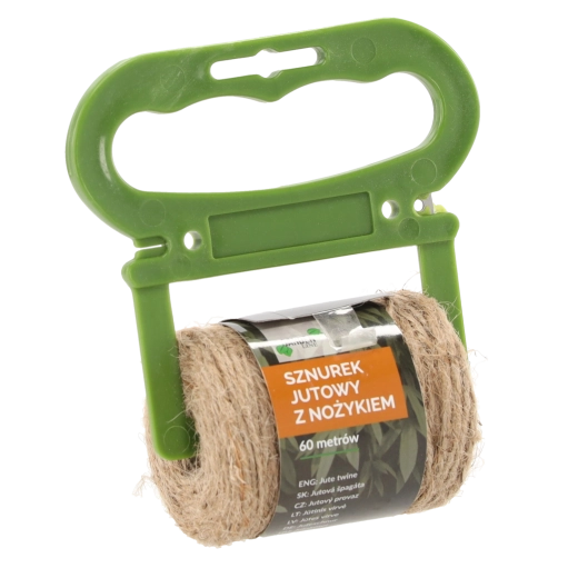 Sfoară din iută 60 m cu cuțitaș