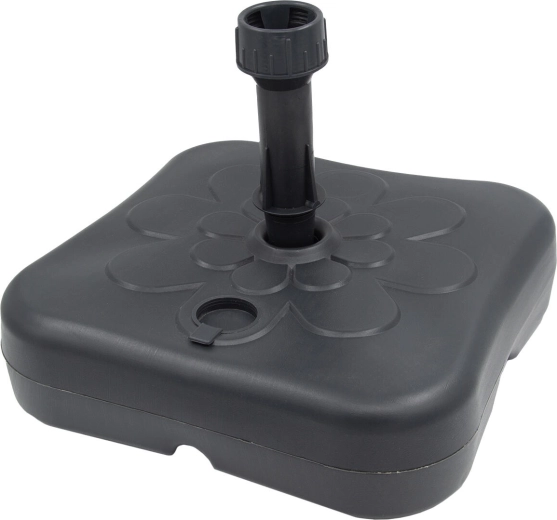 Bază pentru umbrelă din plastic antracit 12 l