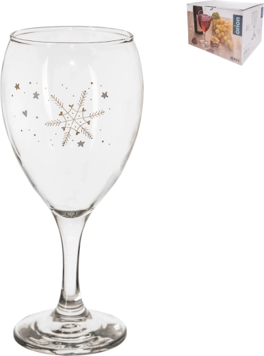 Pahar de vin Fulg de nea 0,35 l