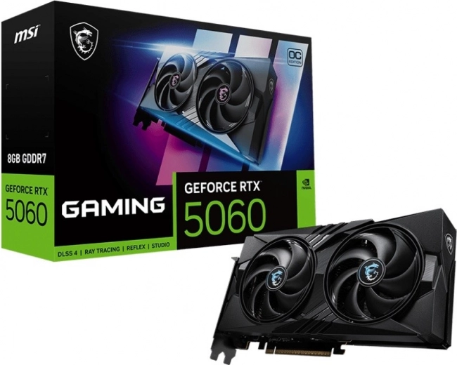 MSI GeForce RTX 5060 8G Gaming OC placă grafică