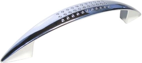 Mâner pentru mobilier JAMO 96, crom lucios