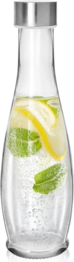 Sticlă din sticlă 480 ml cu capac înșurubabil