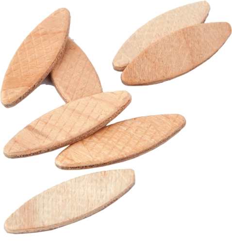 Lamele de îmbinare din lemn 53 × 19 × 4 mm (50 buc.)