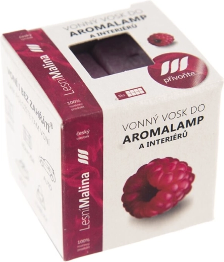 Cuburi parfumate din ceară, zmeură de pădure, 8 buc, 30 g