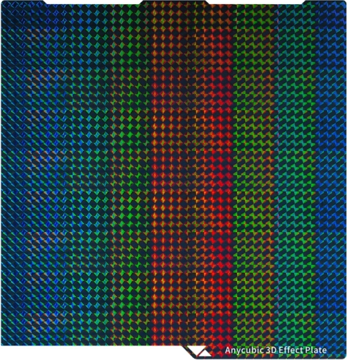 Placă de imprimare 3D dublă față cu efecte Phantom și Sphere pentru Anycubic Kobra 3 și Kobra 3 V2