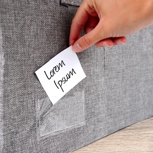 Ferestre transparente și etichetă pentru sortare clară