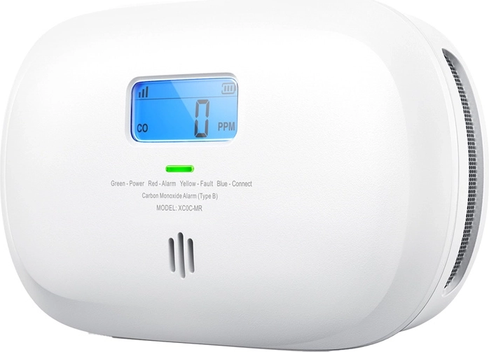 Detector de monoxid de carbon X‑Sense Link+ cu ecran LCD