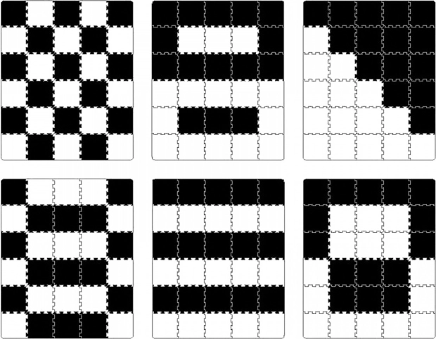 Sistem puzzle variabil: o asamblați cum vă convine