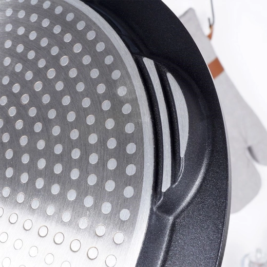 Distribuție rapidă a căldurii și bază pentru inducție