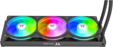 Trei ventilatoare ARGB de 120 mm pe radiatorul de 360 mm