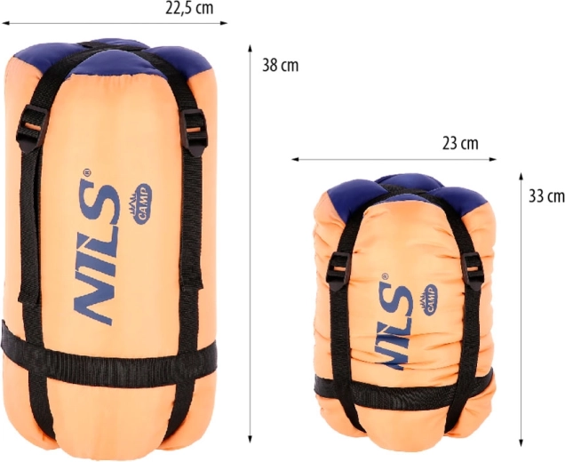 Sac de compresie pentru împachetare ușoară
