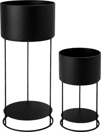 Metal negru mat durabil